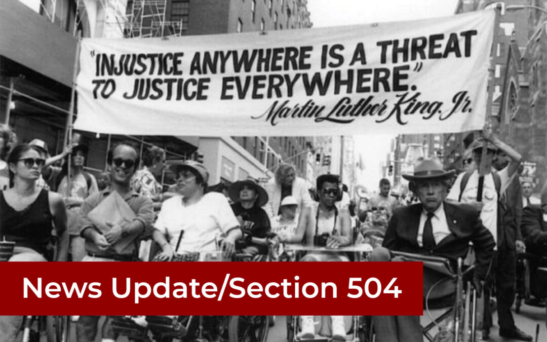 Section 504 at Risk with Pending Litigation
