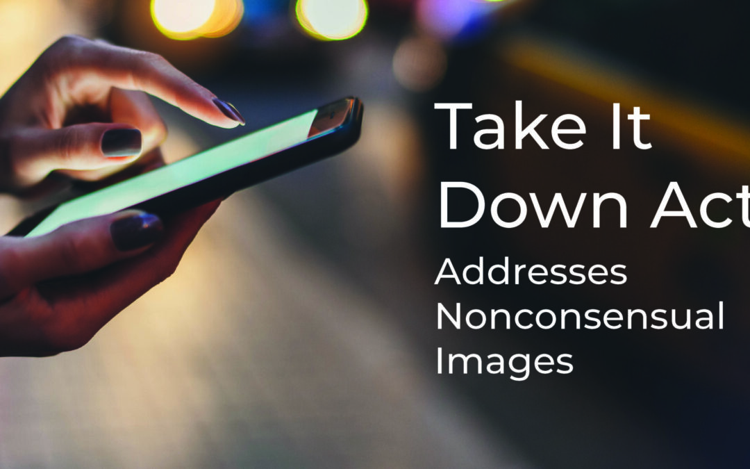 Take it Down Act Addresses Nonconsensual Images - person holding a phone